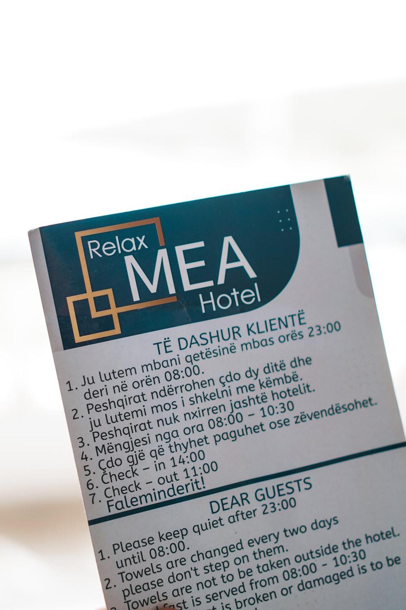 Relax Mea Hotel Sarande Ngoại thất bức ảnh